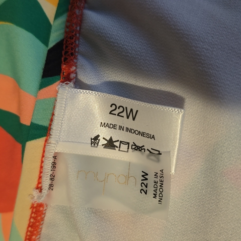 Multicolor Abstract Bikini Set - Picture 4 of 5